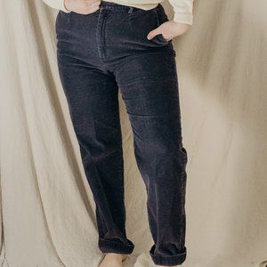 Vintage Lands End 30" Waist Hi-Rise Corduroy Pants